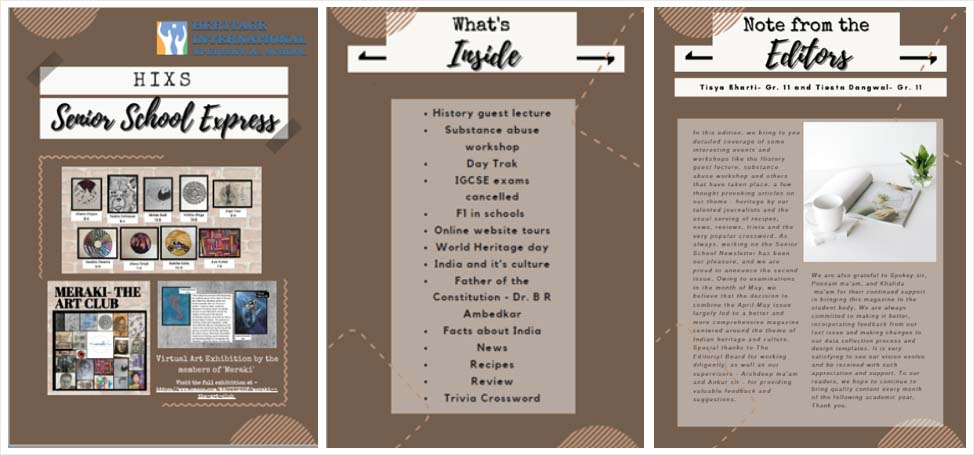 The Senior School Newsletter