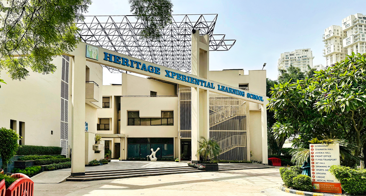 <p>Heritage Xperiential Learning School,<br />
Sector 62, Gurugram</p>
