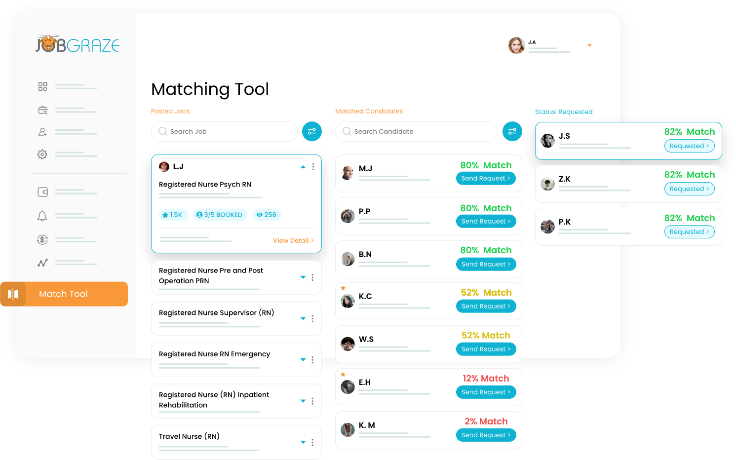 AI-Powered Matching Tool