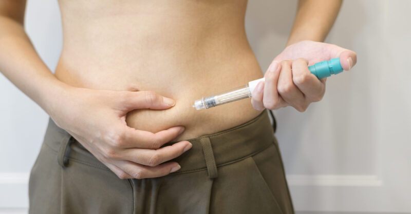 Saxenda Injecting in Stomach